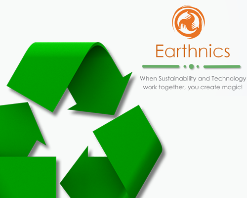 Earthnics sustainability brand visual